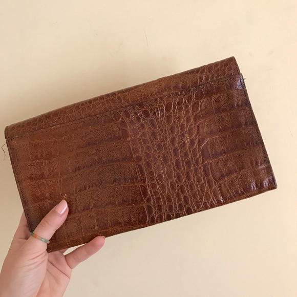 Brown clutch - Picture 2 of 3